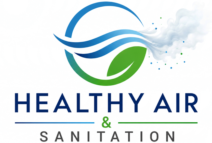 Healthy Air and Sanitation logo